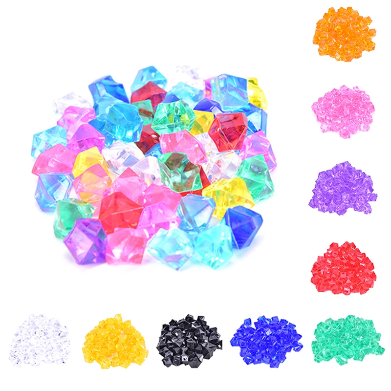 50 шт. акриловые стразы алмазная пешка неровные камни игровой набор аксессуары