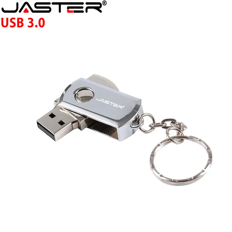 Высокоскоростной USB флеш накопитель JASTER с цепочкой для ключей 16 ГБ флешка на 32 64