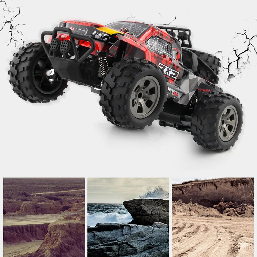 2WD Радиоуправляемая машина Rock Crawler 1/18 перезаряжаемая с дистанционным