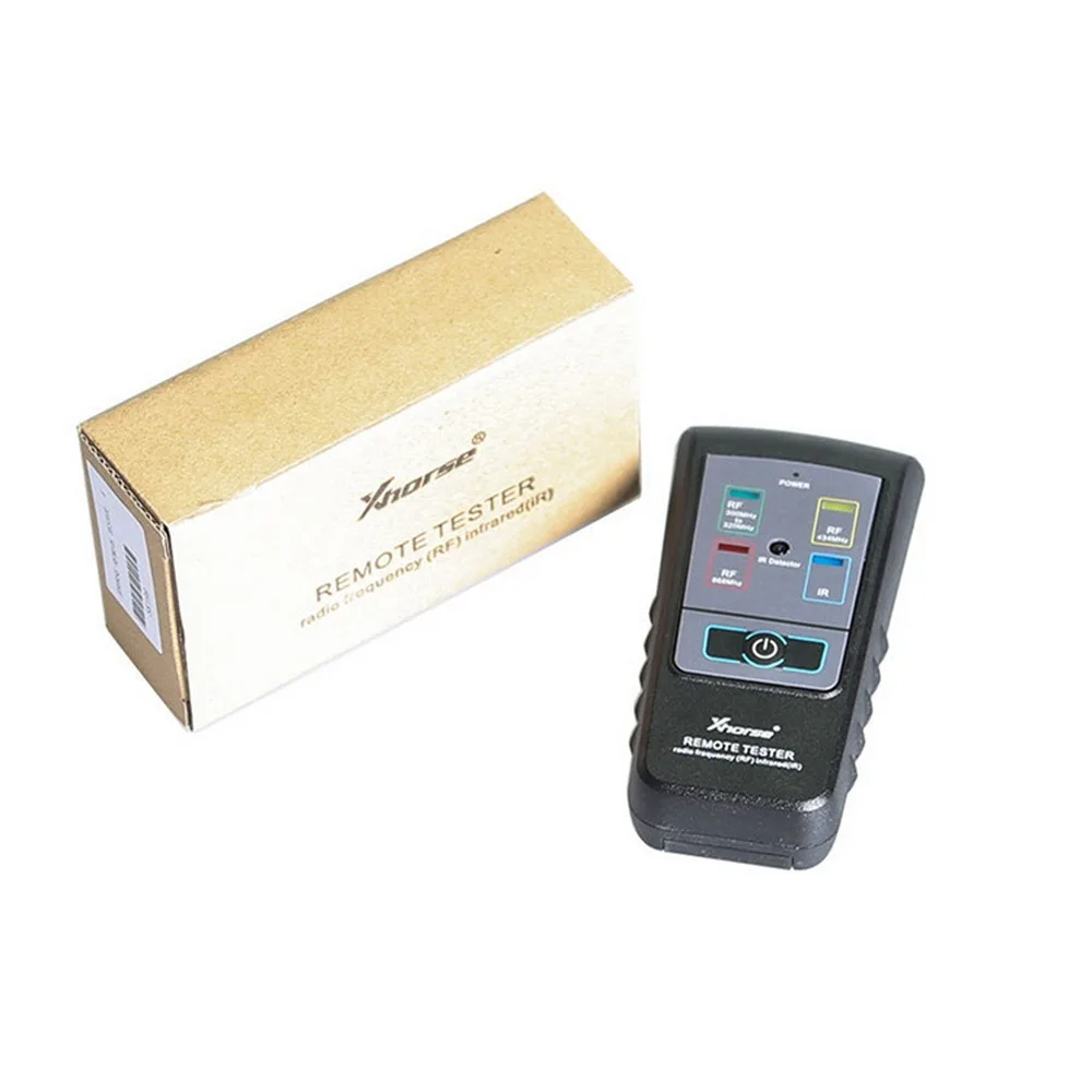 

XHORSE Remote Tester Radio Drequency(RF) Infrared(IR) for 300Mhz-320hz/ 434Mhz Radio Frequency Infrared Remote Tester