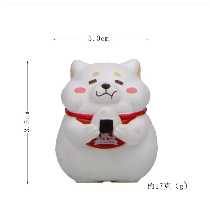 1 шт. вкусная еда японские рисовые шарики фигурки собаки Шиба ину игрушки микро