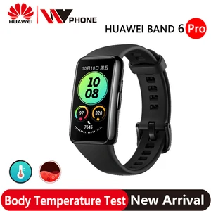 huawei band 6 pro wrist blood oxygen 1 47 amoled screen gps heart rate tracker smartband 2 weeks battery life free global shipping