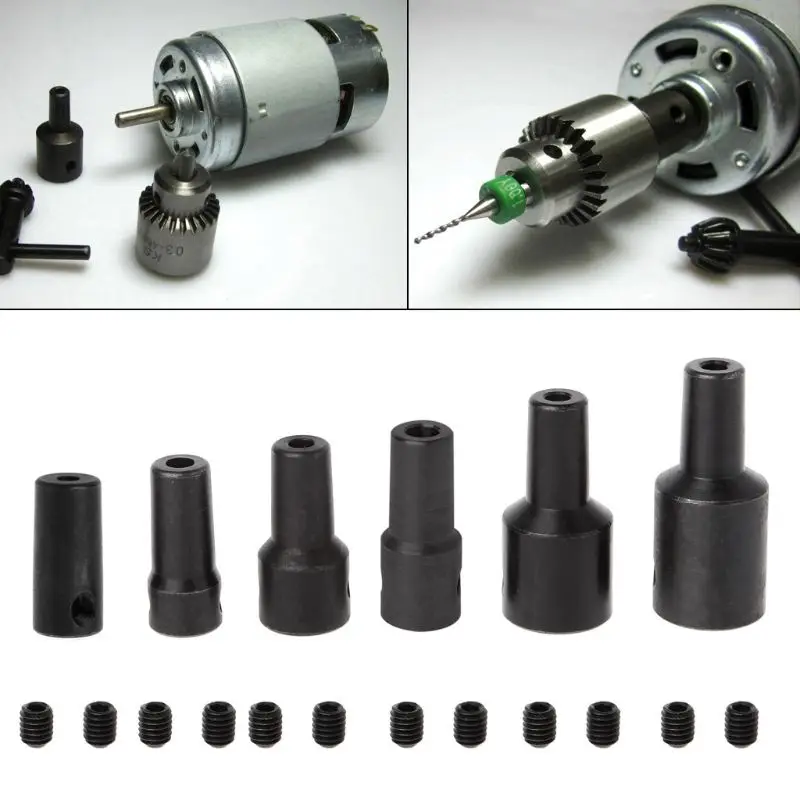 4 12 мм вал двигателя B10 сверлильный Зажимной патрон Соединительная муфта винт