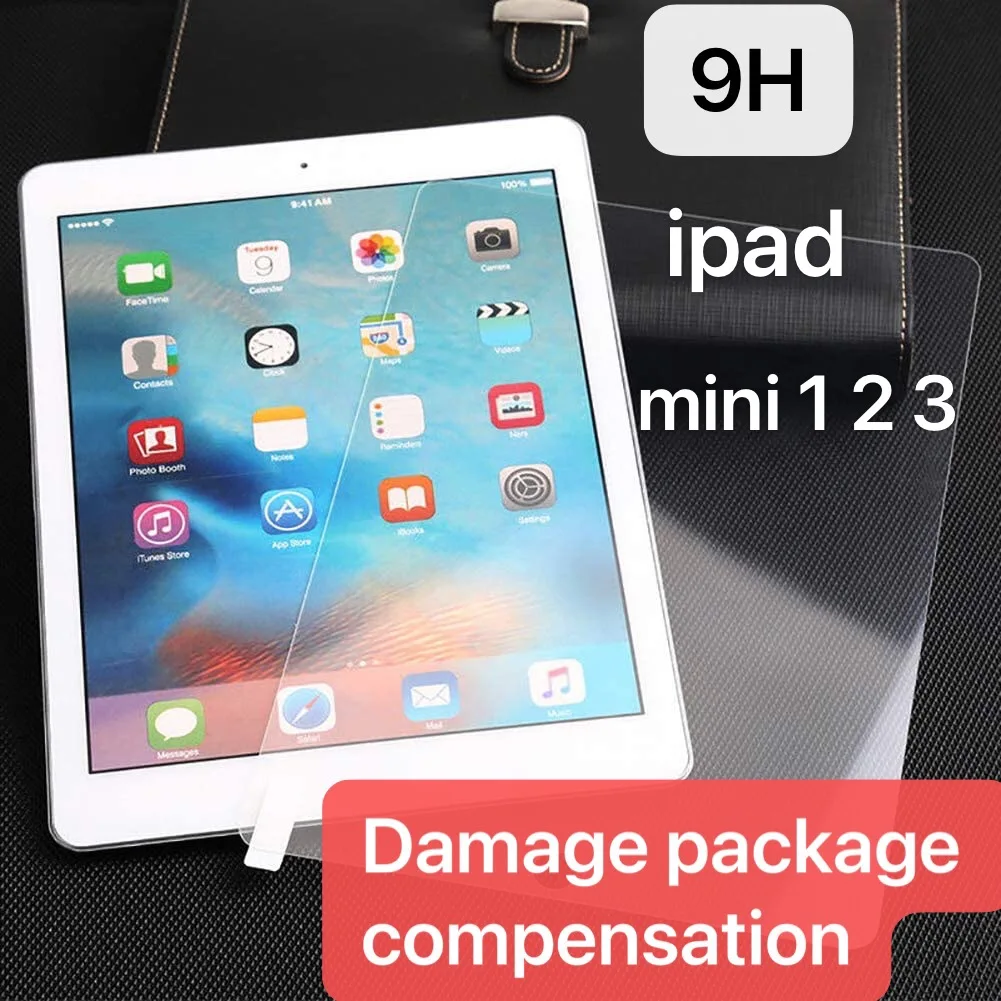 

Tablet Tempered Glass Screen Protector Cover For Apple iPad Mini 1/Mini 2/Mini 3 Full Coverage Explosion-Proof Screen