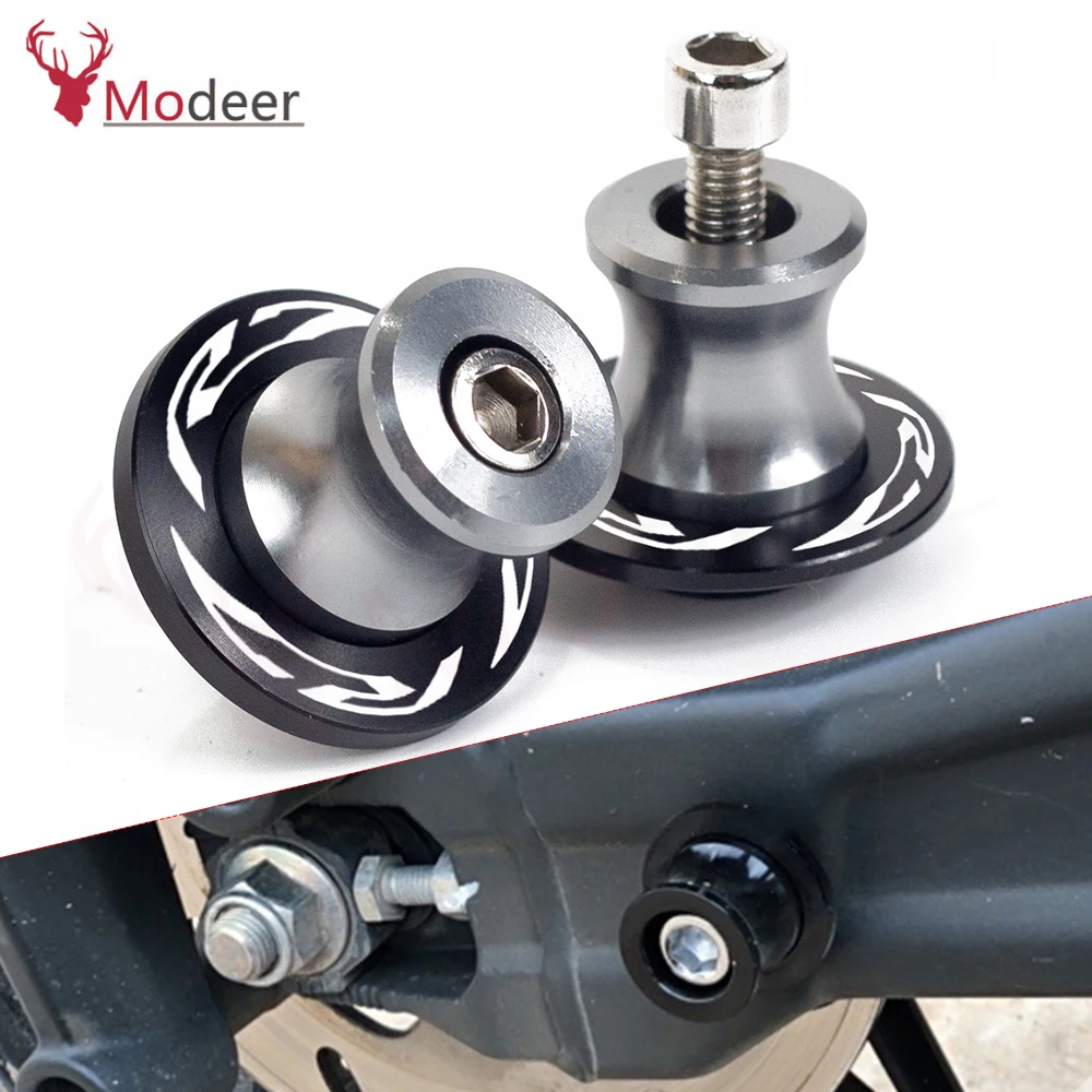 

Colorful 2pcs Aluminum 6mm Motorcycle Swing Arm Spools For Yamaha YZFR7 YZF R7 2022 Rear Stand Swingarm Spools Accessories