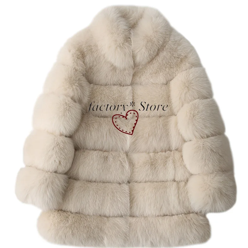 

Fur Coat Fox Fur Faux Fur Coat Women's Large Size Dress Winter Coat