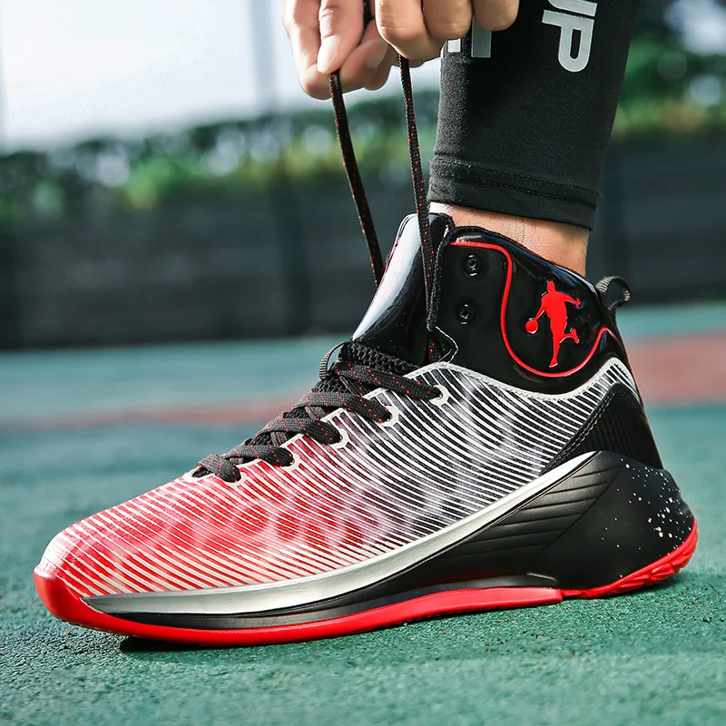 Новое поступление высокая обувь мужские уличные кроссовки износостойкие