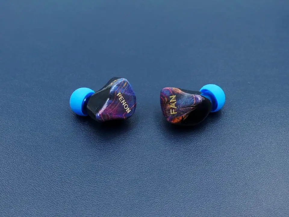 Наушники вкладыши Penon FAN 10 мм с одним динамическим драйвером 2Pin 0 78 HiFi аудиофил