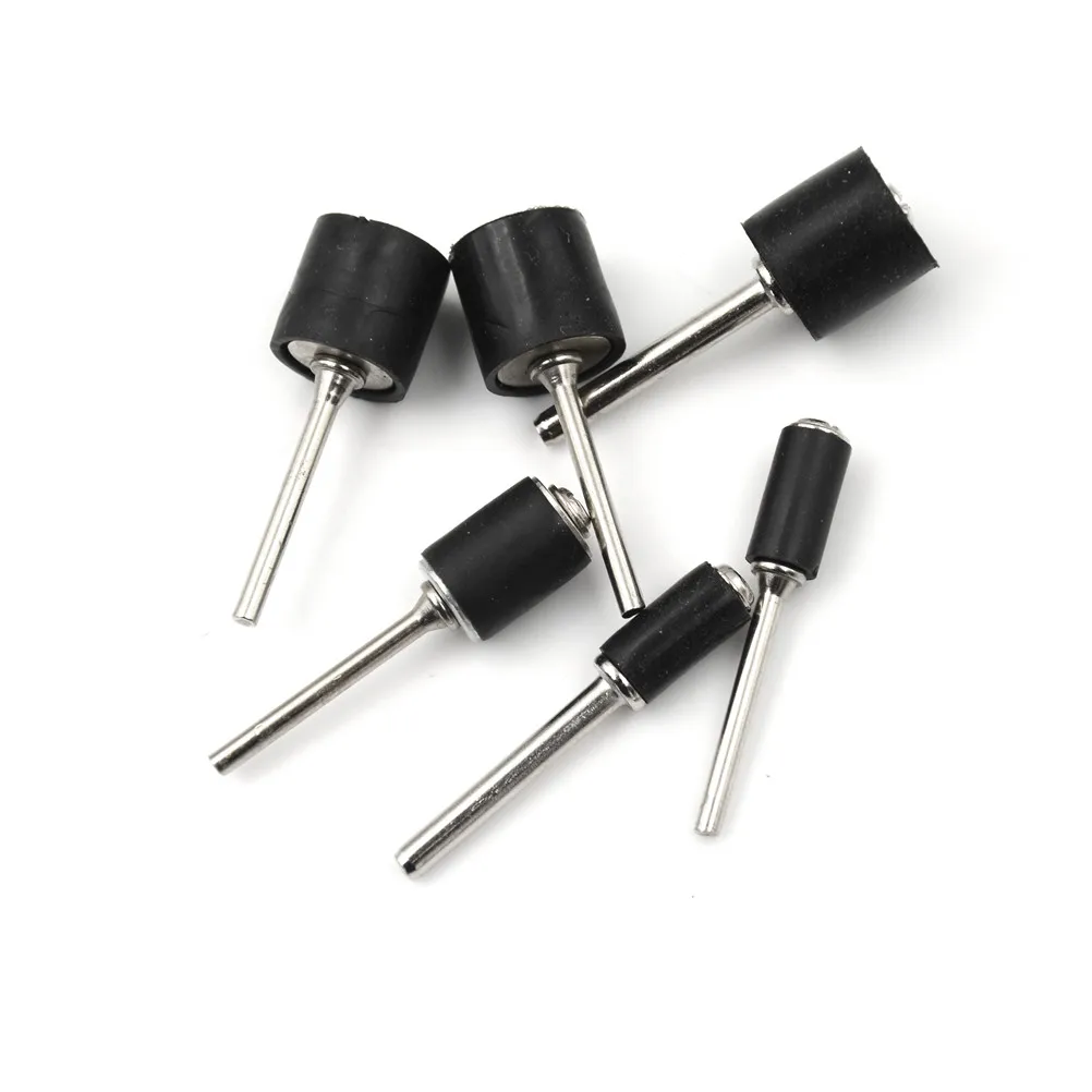 

1/8 1/4 inch Sanding Sandpaper Circle Kit Polishing Nails For Dremel Rubber Drum Mandrel Grinder Drum