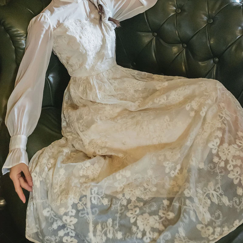 Осенние вечерние платья женская одежда французское винтажное Элегантное зимнее