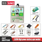 SUNKKO 709AD + Батарея машины для точечной сварки машина 3.2KW автоматический импульс 18650 Батарея сварочный аппарат с высоким Мощность точечной сварки ручка