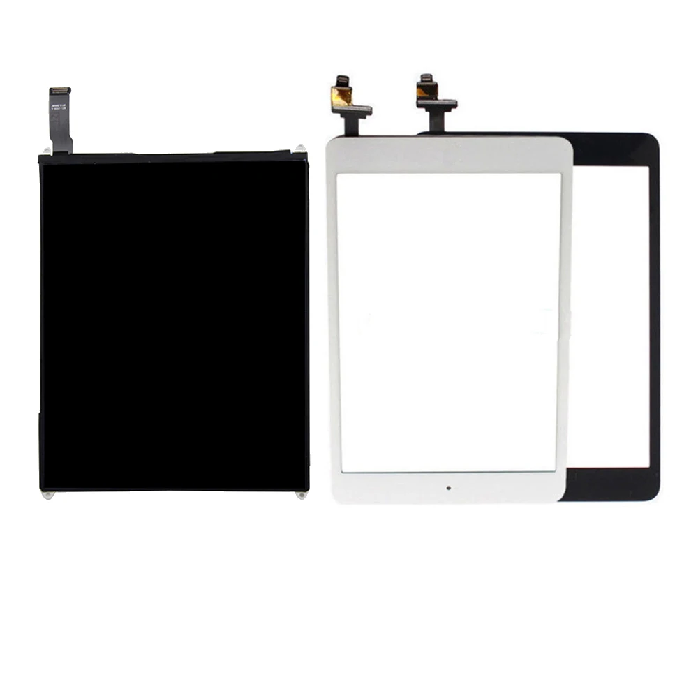 Для ipad mini 1 сенсорный экран дигитайзер панель ЖК дисплей Ремонт Запчасти для A1432
