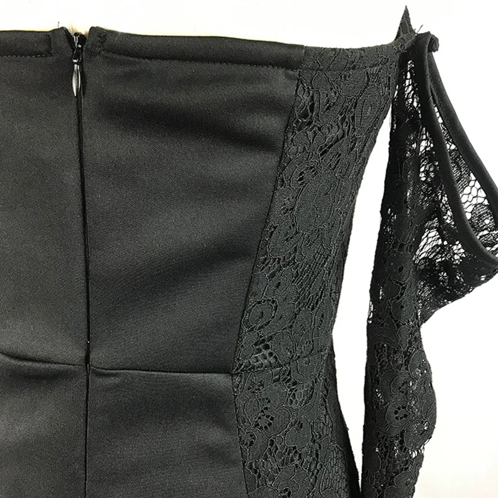 Женская одежда летнее кружевное платье для вечеринки сексуальное облегающее без