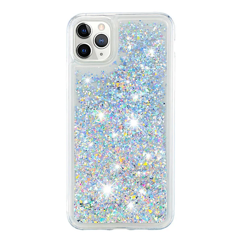 ТПУ динамический жидкостный Мягкий силиконовый чехол для iPhone 11Pro max Xr XS 6 Чехол для samsung S8 S9PLUS S7Edge Note 10 PRO 8