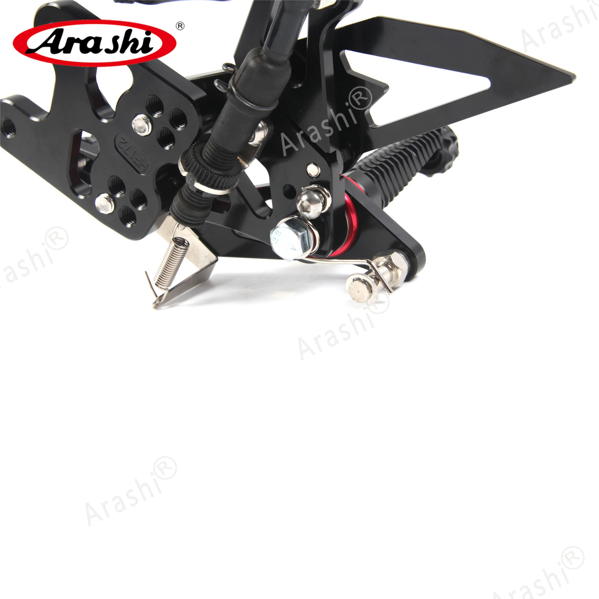 Arashi GSXR 1000 K7 Rider Rearset Регулируемые подножки для SUZUKI GSXR1000 GSX R 2007 2008 мотоцикла с
