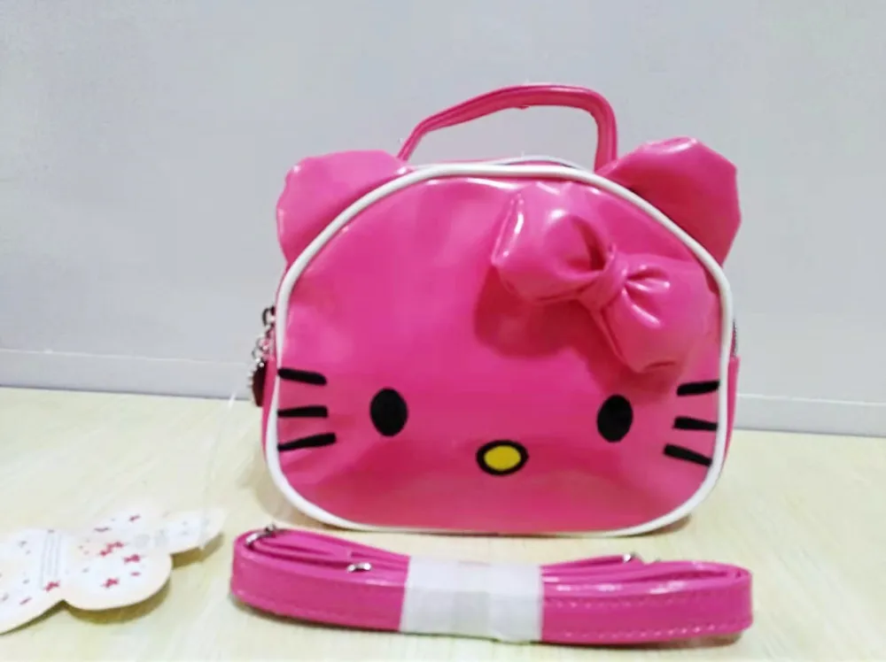 Фото Новая Милая переносная сумка-клатч с рисунком Hello kitty сумка-мессенджер Новая Милая переносная сумка-клатч с рисунком Hello kitty сумка-мессенджер