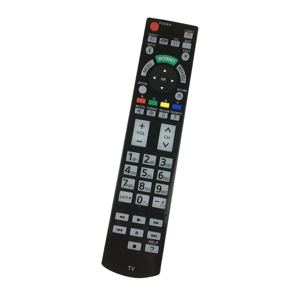 Новый пульт дистанционного Управление для цифрового фотоаппарата Panasonic TC-L42ET5 TC-L55ET5 TC-L4DT50TC-L55DT50 Смарт ЖК-дисплей LED-Телевизор