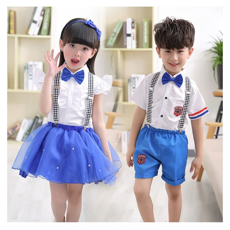 Детские костюмы одежда для хора униформа мальчиков и девочек детские