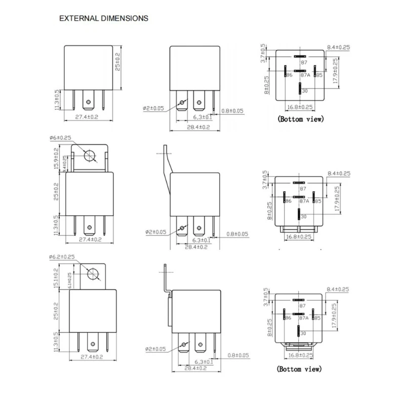 5-контактный светодиодный фонарь мигающее реле сигнал поворота мотоцикла