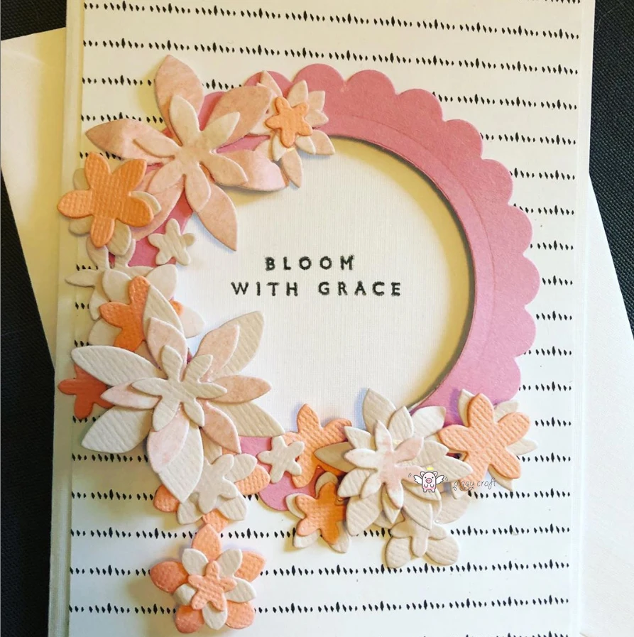 New Flower Rabbit Bench metal Cutting Dies Stencils DIY Scrapbooking Paper/photo Cards Embossing | Дом и сад