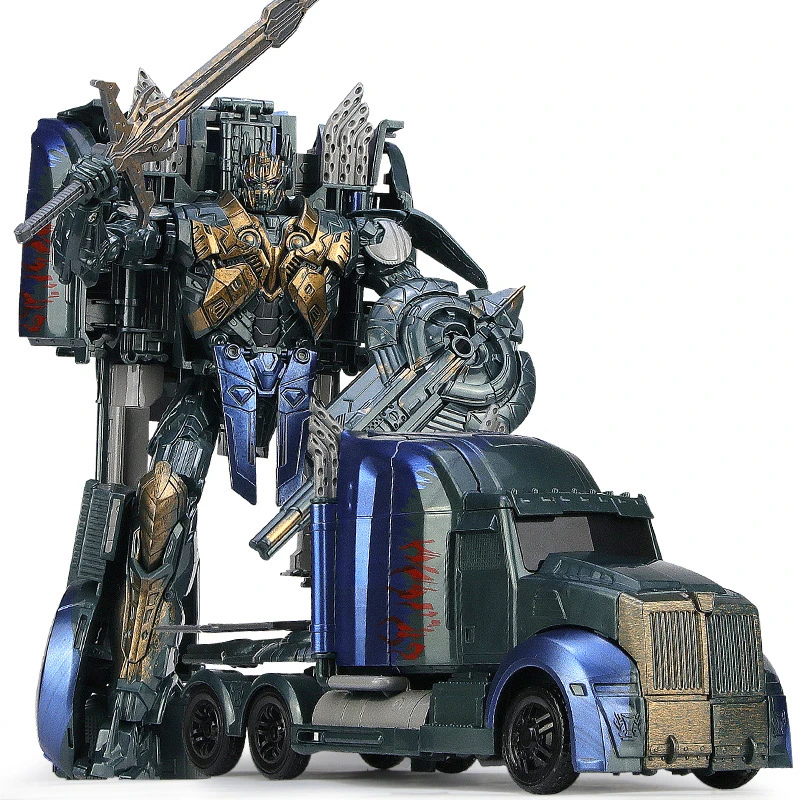 

24cm Anime Bumblebee Transformation plastic Action Figure Model dolls TOYS for Children Toy Dolls Gifts