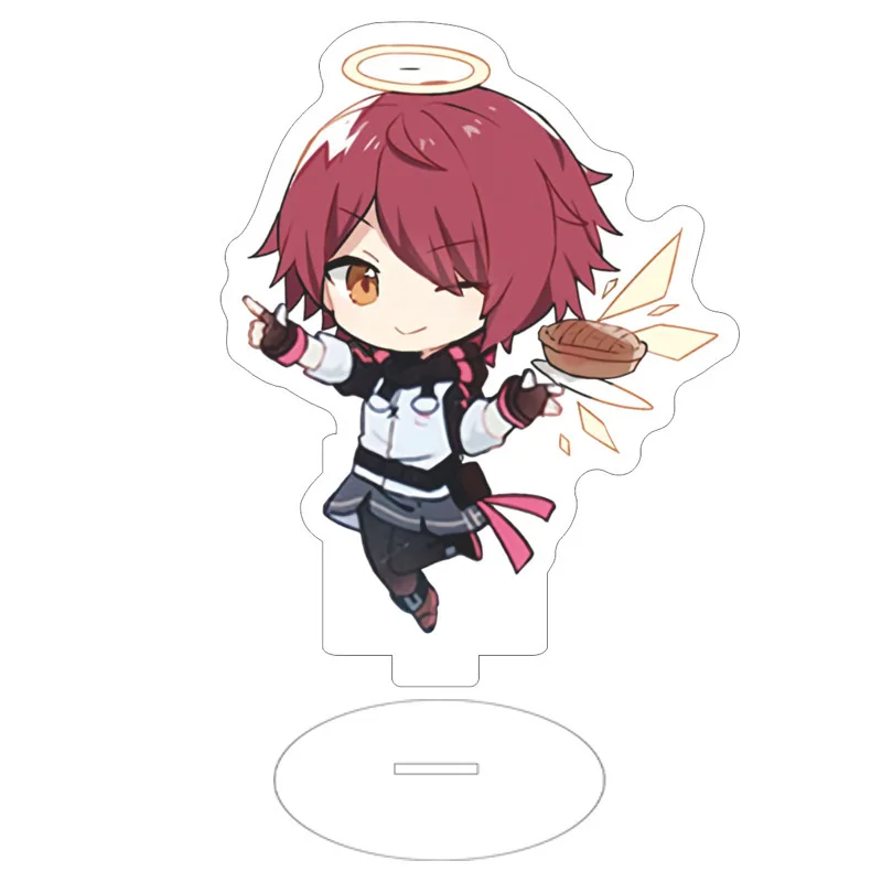 

2021 Classic Anime Arknights Cosplay New Style Acrylic Action Figure Arknights Stand Model Desk Decoration Toy Gift 8 Cm