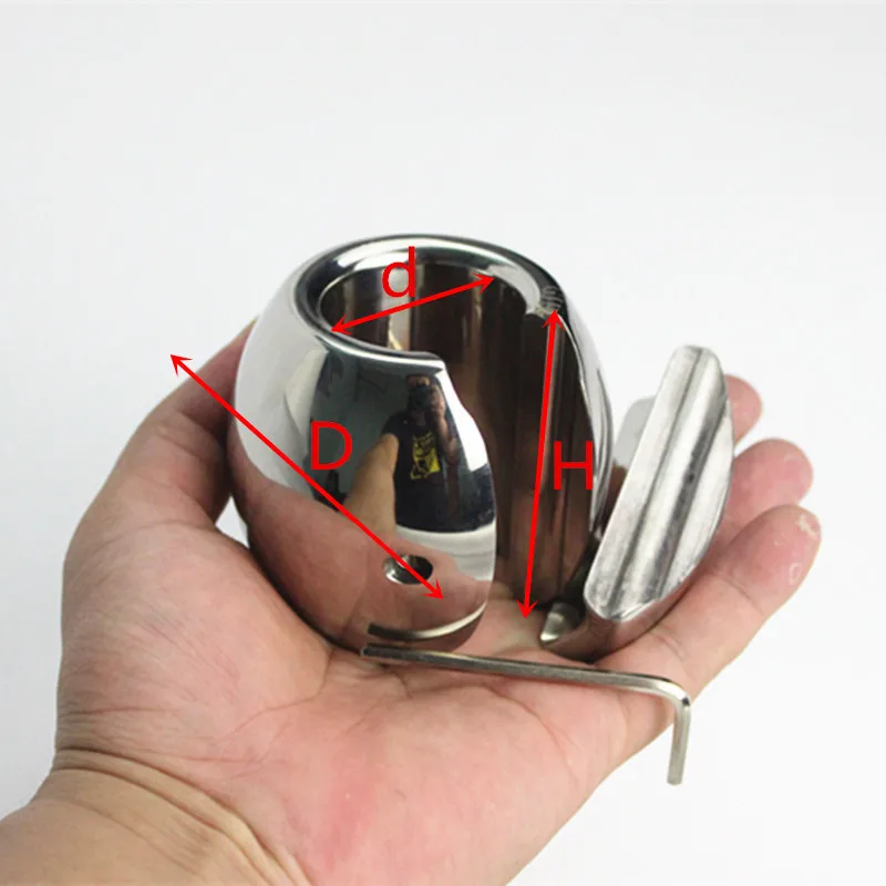 5 размеров мужские шарики для яиц подвеска из нержавеющей стали в виде мошонки