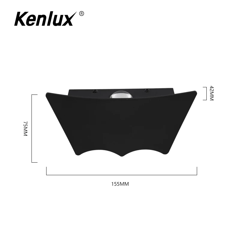 RGB 9W светодиодный настенный светильник для помещений веранда высокое качество