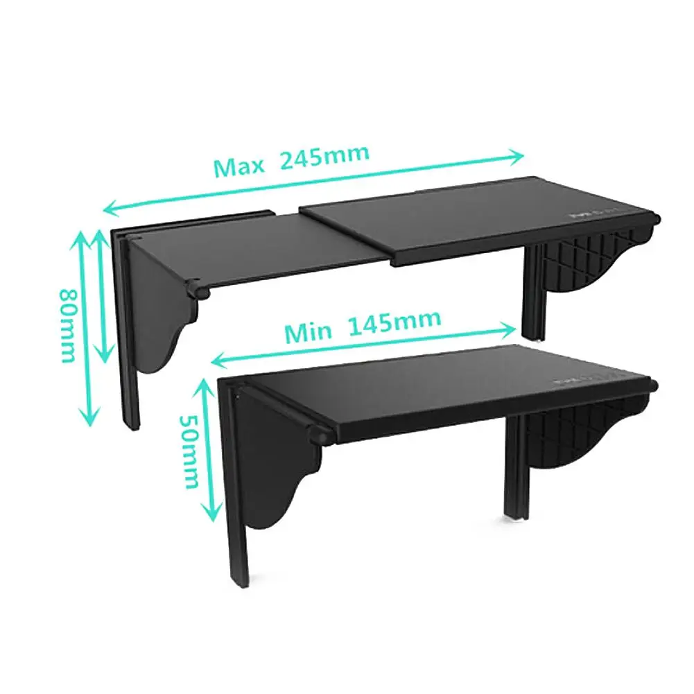 Универсальный козырек для навигатора автомобильный от солнца 5 10 дюймов экрана