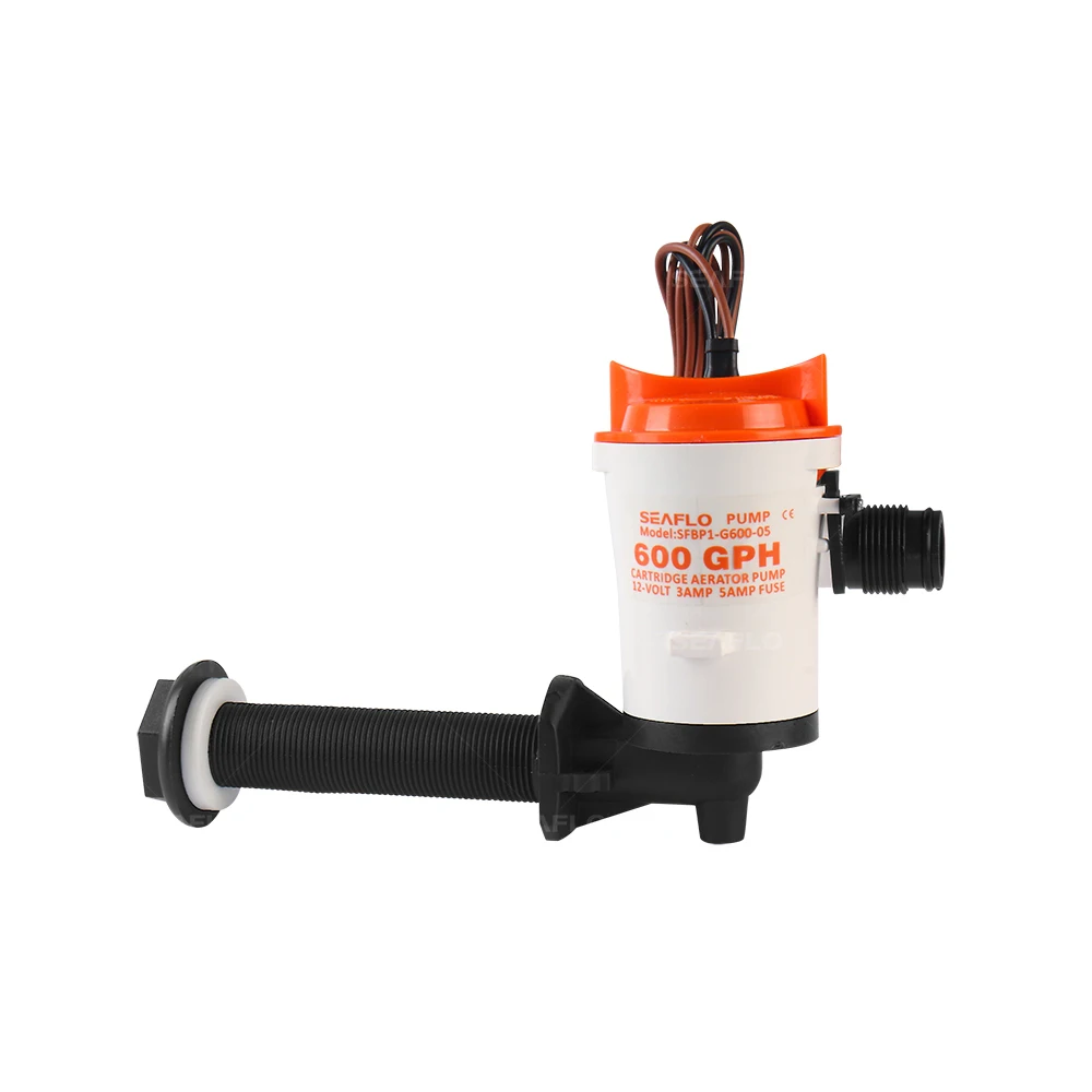 Угловой картридж SEAFLO аэратор насоса галлона в час для Трюмной помпы Livewell 12 В