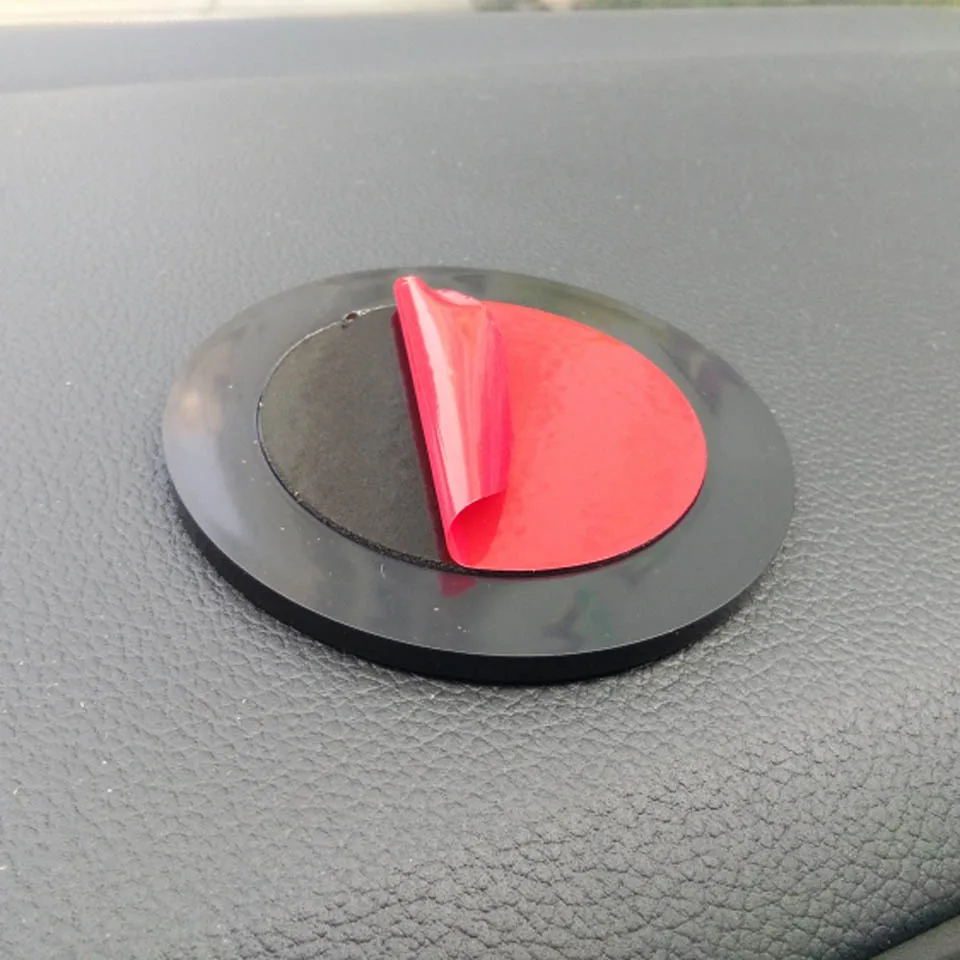 82 мм Adhseive Стикеры GPS держатель для крепления дисковых коврик на приборную панель