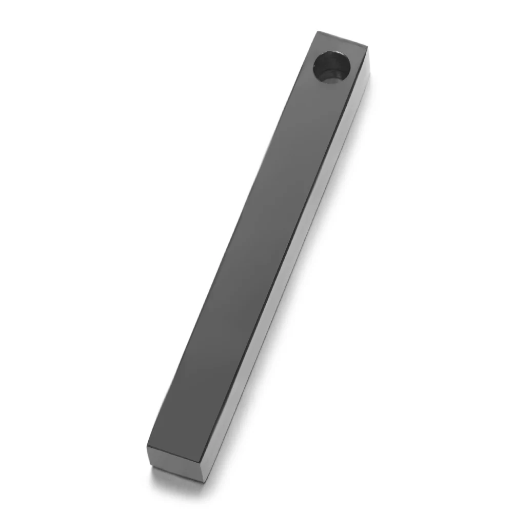 5x40 Black 5 шт./партия 5*40 мм зеркальная польская брусковая заготовка Ожерелье Подвеска розовое золото Радужный цвет пистолет черный и бар кулон для изготовления ювелирных изделий - Окраска металла: 5x40 Black