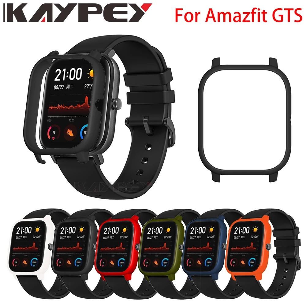 Чехол для смарт-часов Xiaomi Amazfit GTS цветной защитный чехол с рамкой из поликарбоната