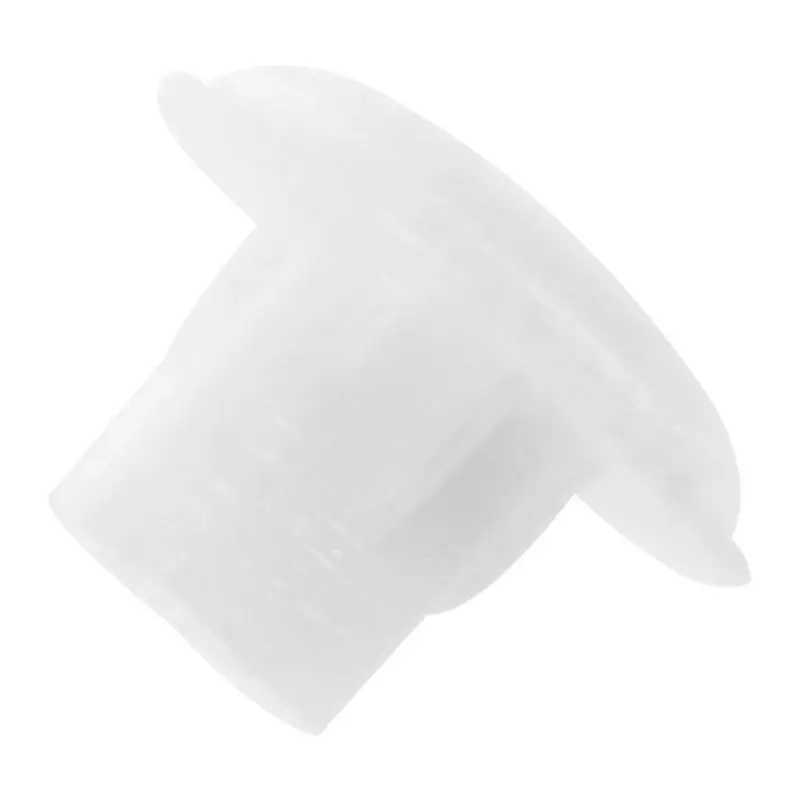 

100 pcs home furniture decor 5 mm white plastic hole drilling cover