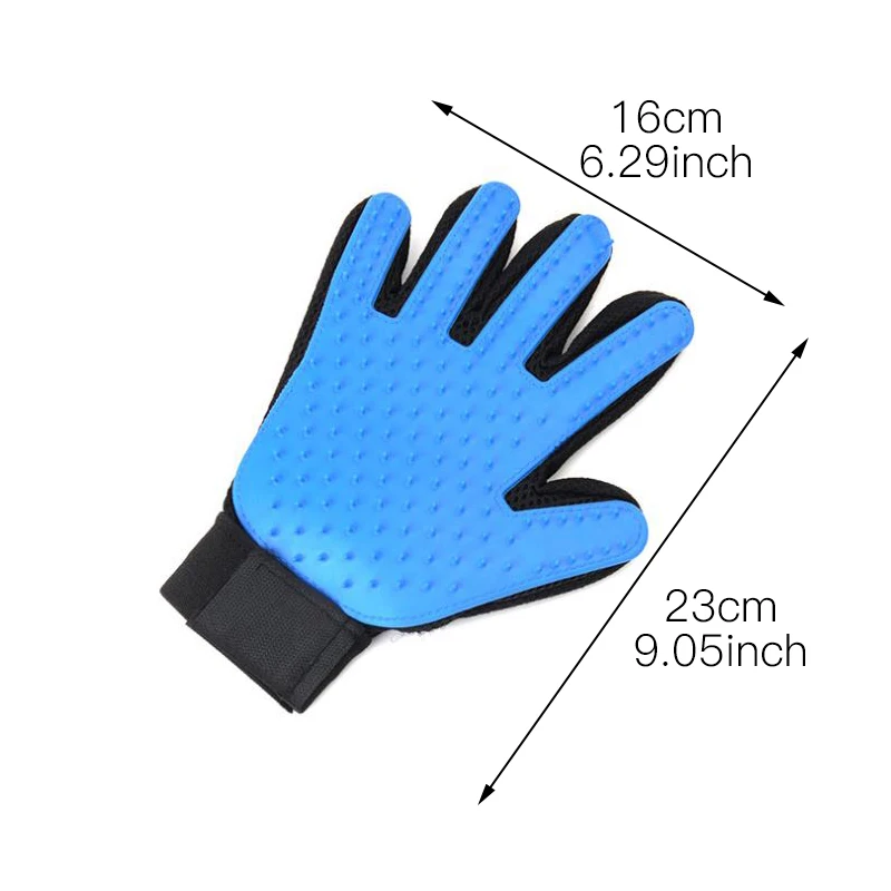 Мягкие силиконовые перчатки для собак &quotКошка&quot щетка очистки мягкая