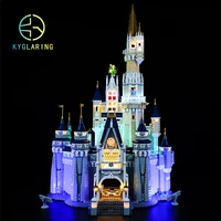 kyglaring led lighting set diy toys for 71040 cinderella princess castle classic version blocks building