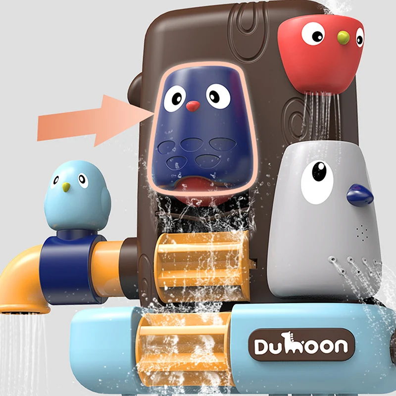 

1 Pcs Kids Bathroom Toys Pipeline Water Spray Shower Game Swimming Toys for Children Swimming Bathroom Bathing Kids Toy gift