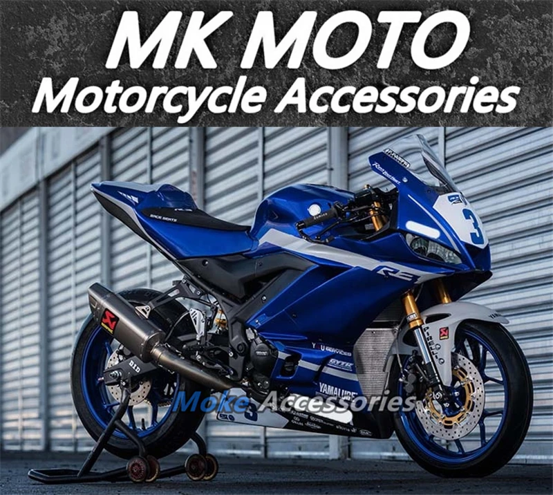 

Motorcycle Fairings Kit Fit For YZF R25 R3 2019 2020 2021 Bodywork set High quality ABS injection Black Blue New