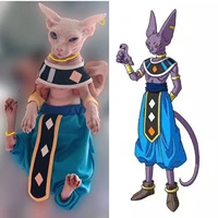sphinx hairless cat clothes cosplay dragon the destroyer beerus cape crotch pants anime pet costume