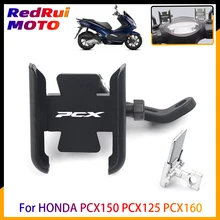 Motorcycle Accessories handlebar Mobile Phone Holder GPS stand bracket For HONDA PCX150 PCX125 PCX160 PCX 150 125 160