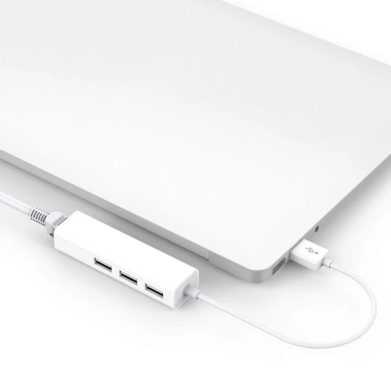 USB 2 0 к RJ45 концентратор 100 м Ethernet адаптер Сетевая карта Lan для Macbook ноутбука DQ Drop| |