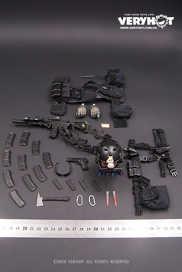 Veryhot VH1048 1/6 темно-синий тюлень CQB ночной Набор для 12 дюймов Phicen Hottoys Damtoys фигурка сделай сам