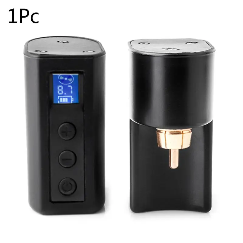 Новый портативный беспроводной внешний мини аккумулятор для татуировок RCA DC