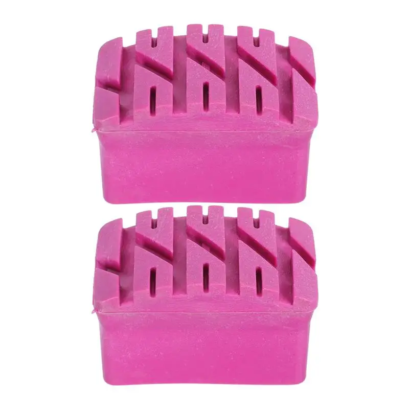 

2Pcs Step Ladder Feet Covers Ladder Leg Covers Non-skid Ladder Pads (Rosy)