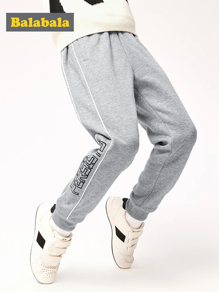 Детские штаны Balabala для мальчиков новинка осень зима 2019 детские брюки больших