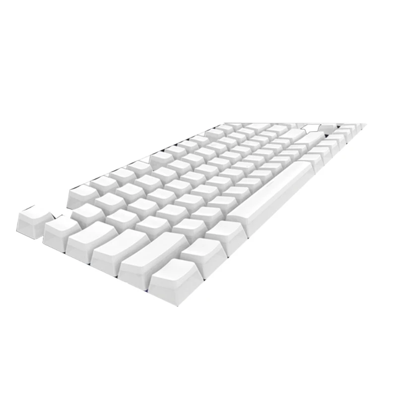

H7JF 104 клавиш/комплект клавиши PBT колпачки для клавиш с подсветкой колпачок для клавиш OEM профиль для механической клавиатуры cherry Mx с полупроз...
