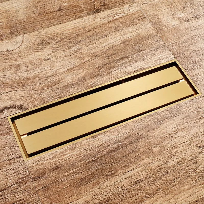 Слив для ванной комнаты классический Тип дезодорирование золотой цвет латунная