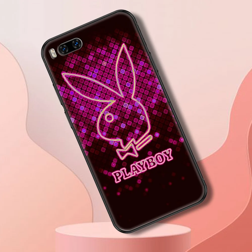 

fashion Rabbit Boys Brand Play Phone case For Xiaomi Mi Max Note 3 A2 A3 8 9 9T 10 Lite Pro Ultra black silicone waterproof