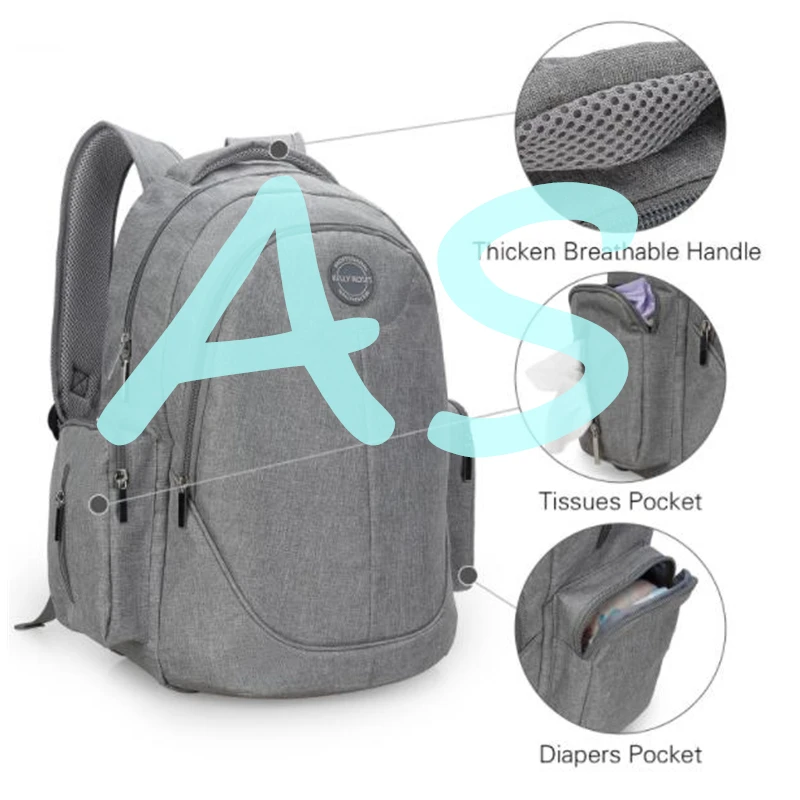 

New Backpack Shoulder Waterproof Mummy Bag Multi-Function Travel Shopping Maternity And Baby Large-Capacity