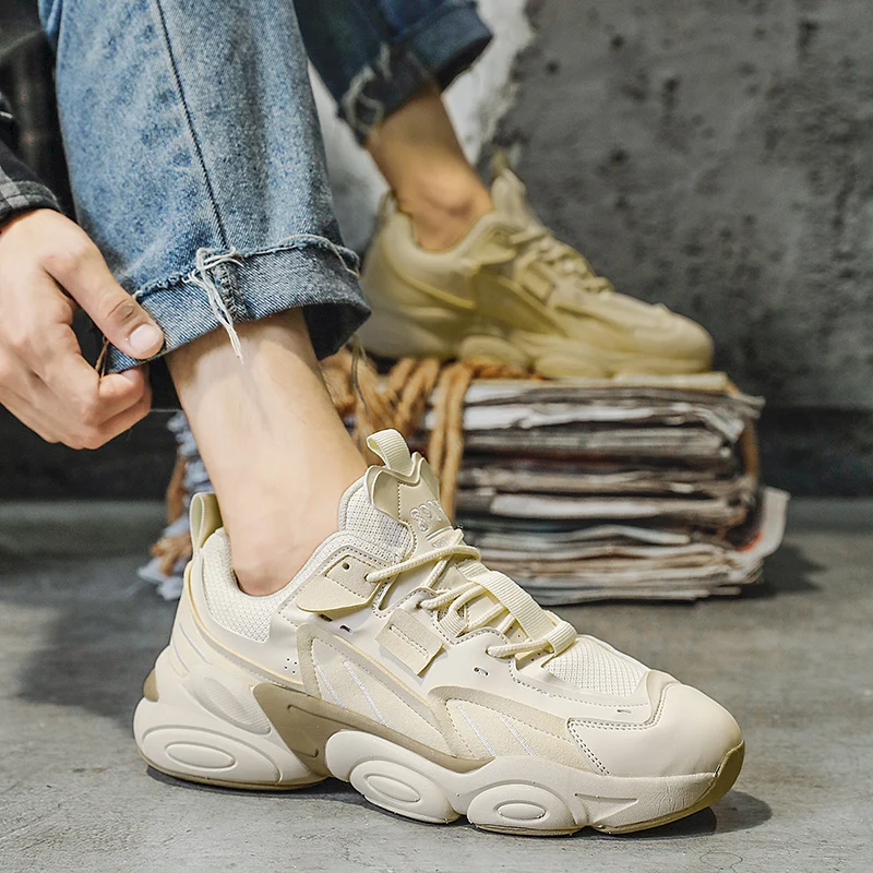 

2020 New Men's Sneakers Comfortable Casual Shoes Breathable Running Shoes Wear-resistant Tennis Shoes Mens Gym Shoes Zapatillas